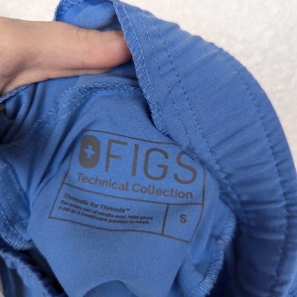 FIGS Tansen Jogger Scrubs Blue - Picture 3 of 4